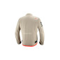 Blouson moto homme Ixon Combat sable rouge vif CE classe A imperméable