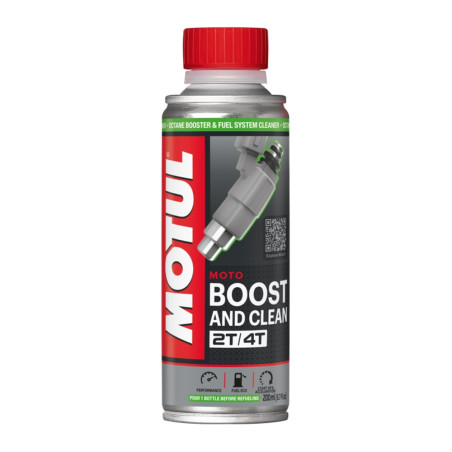 Motul Boost and Clean Moto Benzinadditiv Motorreiniger 200 ml