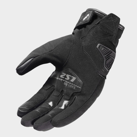 LS2 Jet III Men's Waterproof Winter Motorcycle Gloves Black with Protection