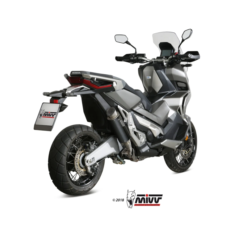 Silenciador Mivv GP Pro negro Honda X-ADV 750 2017-2026 Silenciador Mivv GP Pro negro Honda X-ADV 750 2017-2026