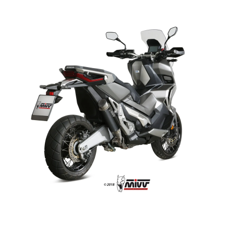 Mivv GP Pro Black Slip-On Silencer Honda X-ADV 750 2017-2026