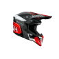 Casco de cross Airoh Wraaap Conquer rojo brillante Casco de cross Airoh Wraaap Conquer rojo brillante