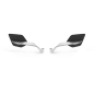 Rizoma Stealth Max BSN140 Approved Mirrors for Naked Bikes Rizoma Stealth Max BSN140 Approved Mirrors for Naked Bikes