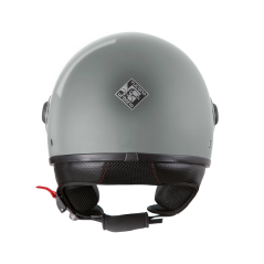 Tucano Urbano El'Mettin 6.0 Jet Helmet with Double Visor, Nardo Grey Gloss