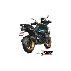 Mivv SR-1 Schwarz-Titan Schalldämpfer zugelassen BMW R 1300 GS und R 1300 GS Adventure 2024-2026