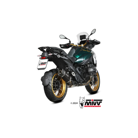 Mivv SR-1 Black Titanium Approved Silencer BMW R 1300 GS and R 1300 GS Adventure 2024-2026