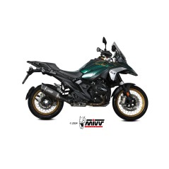 Silenciador Mivv SR-1 titanio negro homologado BMW R 1300 GS y R 1300 GS Adventure 2024-2026