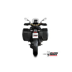 Silencieux Mivv SR-1 titane noir homologué BMW R 1300 GS et R 1300 GS Adventure 2024-2026