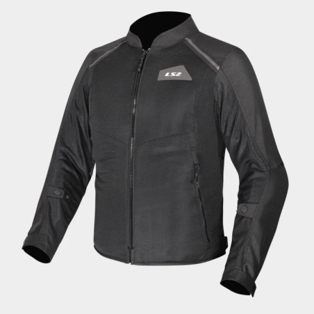 Chaqueta de moto de verano hombre LS2 Breeze ventilada CE clase A