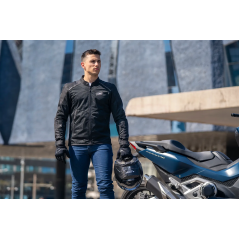 Chaqueta de moto de verano hombre LS2 Breeze ventilada CE clase A