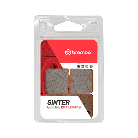 Pastillas de freno Brembo 07BB3396 Genuine Parts sinterizadas, 2 parejas por disco