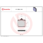 Brembo 07BB3396 Genuine Parts Sintered Brake Pads, 2 Pairs per Disc Brembo 07BB3396 Genuine Parts Sintered Brake Pads, 2 Pairs per Disc