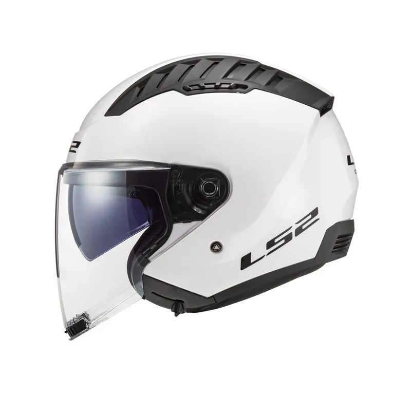 LS2 Copter II OF600 Solid Gloss White Jet Helmet ECE 22.06 LS2 Copter II OF600 Solid Gloss White Jet Helmet ECE 22.06