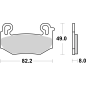 Pastiglie freno anteriori Brembo 07BB42SA sinterizzate SA per BMW R 1300 GS, GS Adventure e RT
