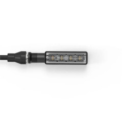 Frecce Rizoma Layer TS140B nere, coppia di indicatori sequenziali a LED