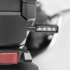 Intermitentes Rizoma Layer TS140B negros, par secuencial de LED