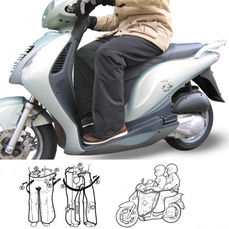 Couvre-jambes universel étanche, Takeaway Tucano Urbano R093