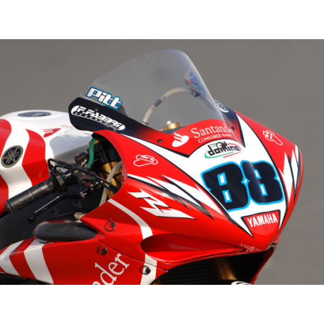 Cúpula Fabbri "Solo Pista" transparente para Yamaha R1 09 | MotoGM