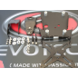 Portamatrículas regulable negro Evotech para Ducati Monster 1100/1100S