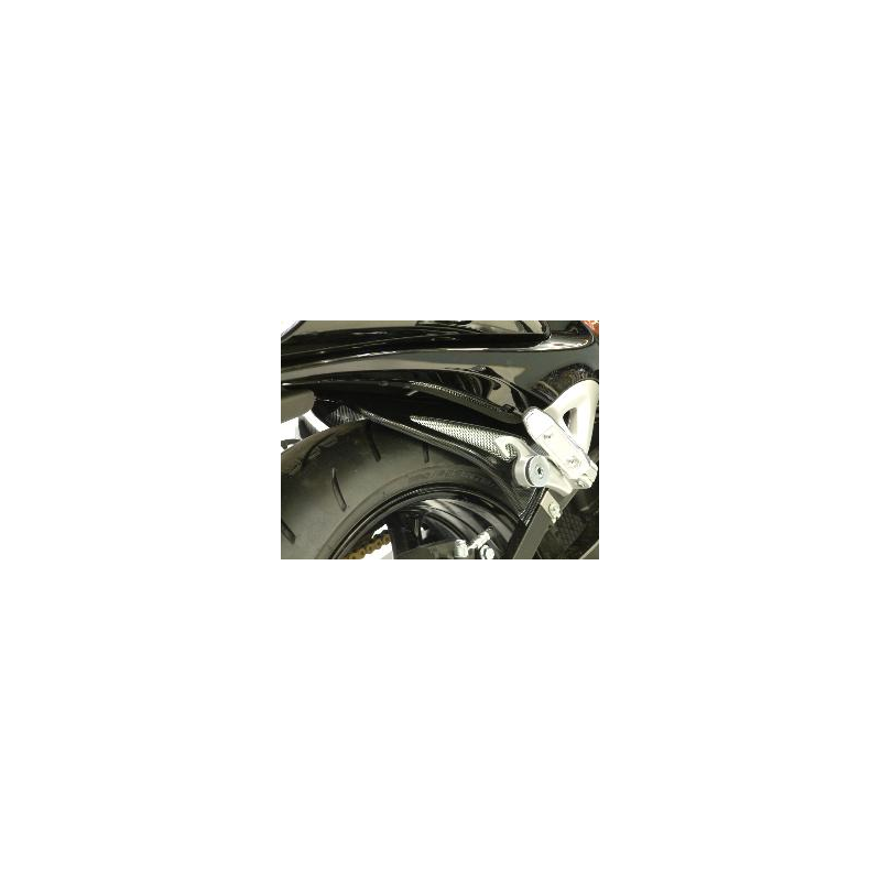 Guardabarros trasero Powerbronze in ABS negro para Suzuki GSX-R 1… | MotoGM