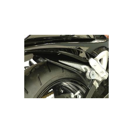 Guardabarros trasero Powerbronze in ABS negro para Suzuki GSX-R 1… | MotoGM