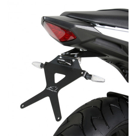 Barracuda adjustable license plate brackets for Honda Hornet 600 | MotoGM