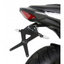 Portatarga per moto reclinabile Barracuda per Honda Hornet 600 11-