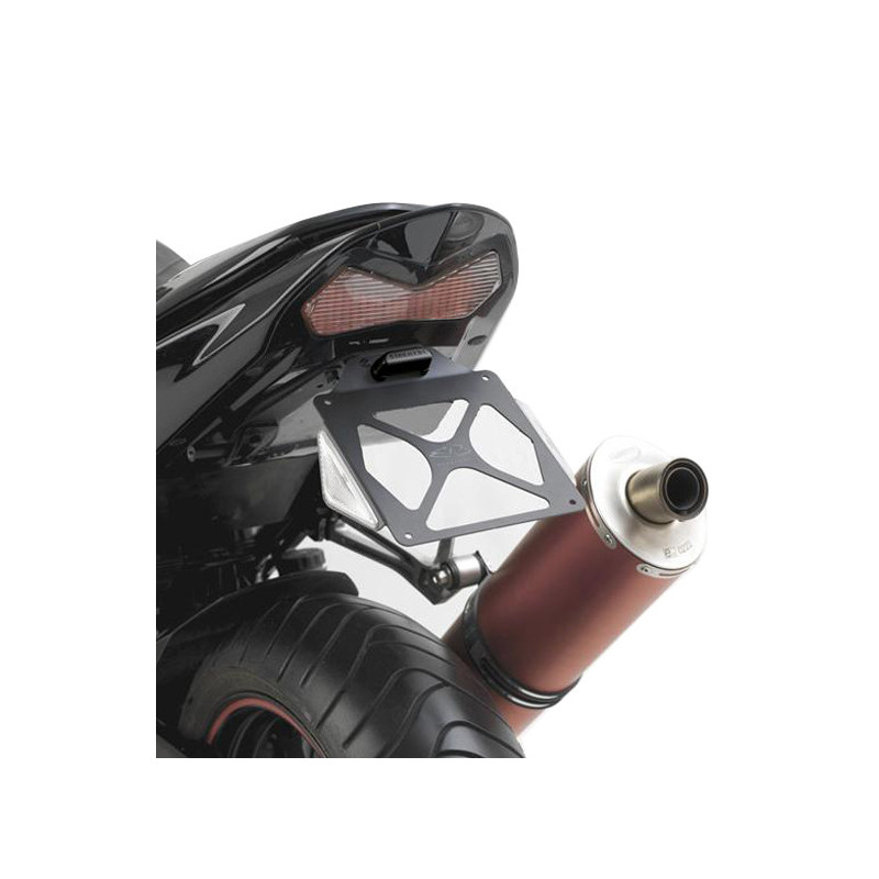 Portamatrículas para moto reclinable Barracuda para Kawasaki Z … | MotoGM