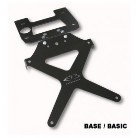 Barracuda adjustable license plate brackets for Kawasaki ER-6N 05 | MotoGM