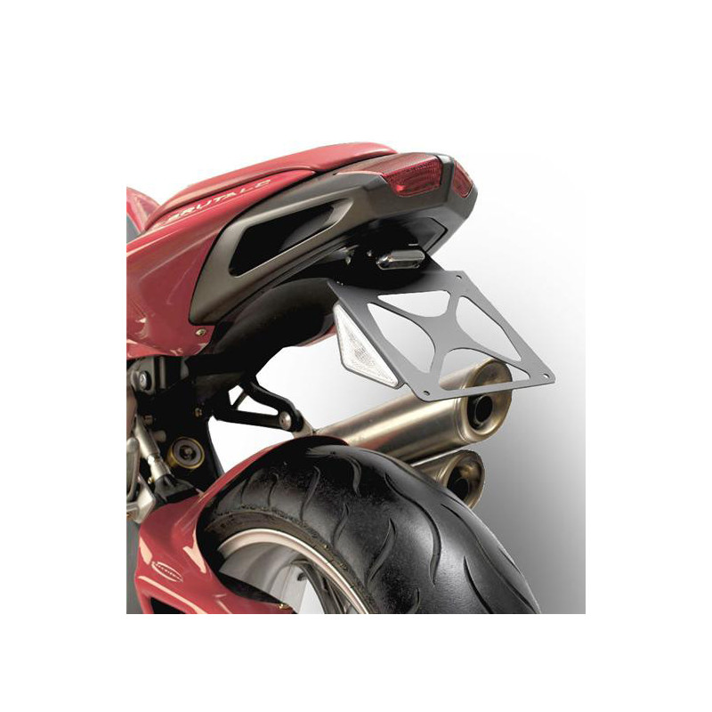 Barracuda adjustable license plate brackets for MV Agusta Brutale