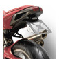 Barracuda adjustable license plate brackets for MV Agusta Brutale