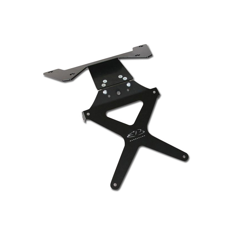 Portamatrículas para moto reclinable Barracuda para Suzuki SV 650 03-08