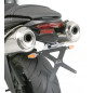 Barracuda adjustable license plate brackets for Triumph Street Triple