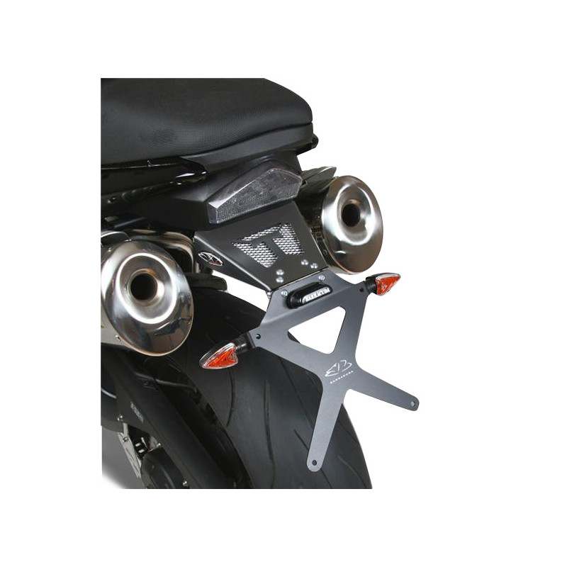 Barracuda adjustable license plate brackets for Triumph Speed Tri | MotoGM