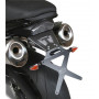 Barracuda adjustable license plate brackets for Triumph Speed Triple 1050 05-