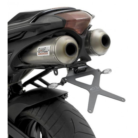 Barracuda adjustable license plate brackets for Yamaha FZ6, FZ6/S | MotoGM