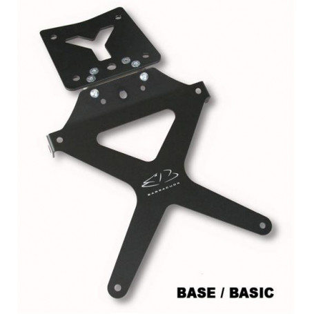 Barracuda adjustable license plate brackets for Yamaha FZ8