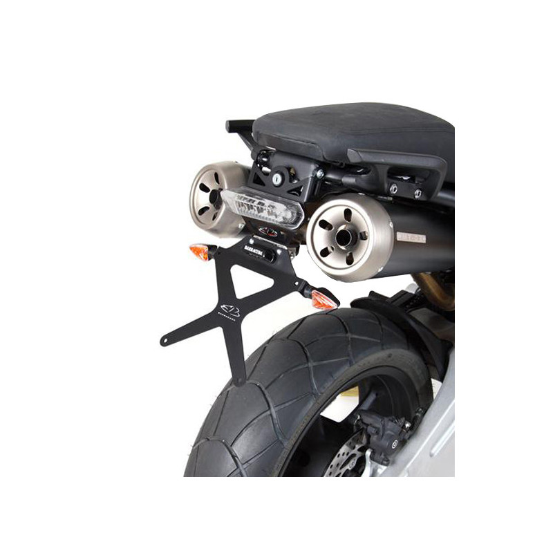 Kennzeichenhalter für Motorrad neigbar Barracuda für Yamaha MT-03