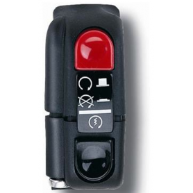 Mando eléctrico Domino Run/Stop/Start ad interruptor | MotoGM