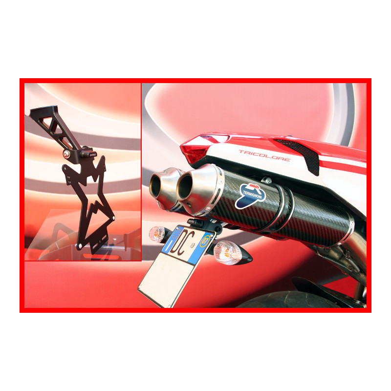 Evotech License plate holder for  Ducati 1198/1098/848 | MotoGM