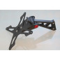 Portamatrículas regulable negro Evotech para  Ducati 1198/1098/848
