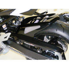 Guardabarros trasero Powerbronze in ABS negro para Suzuki GSR 750