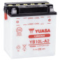 Batería Yuasa YB10L-A2 11 A, positivo DX