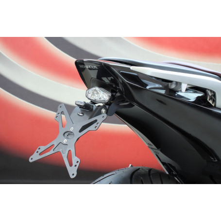 Support de Plaque Réglable Evotech pour Honda Integra 700