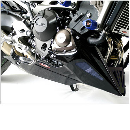 Sabot Moteur Powerbronze ABS noir pour Yamaha MT-09 13-16