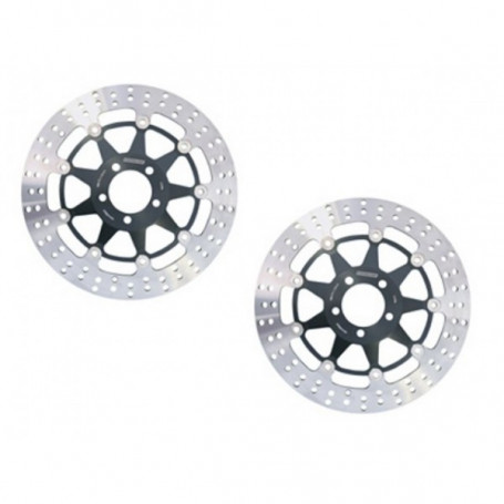Coppia dischi freno anteriori Braking R-STX tondi per Aprilia, Benelli, Ducati,KTM dim 320 X 64 mm  (1 coppia)