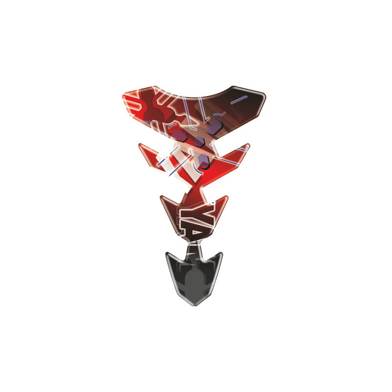Yamaha tank pad long Red L: 22 cm