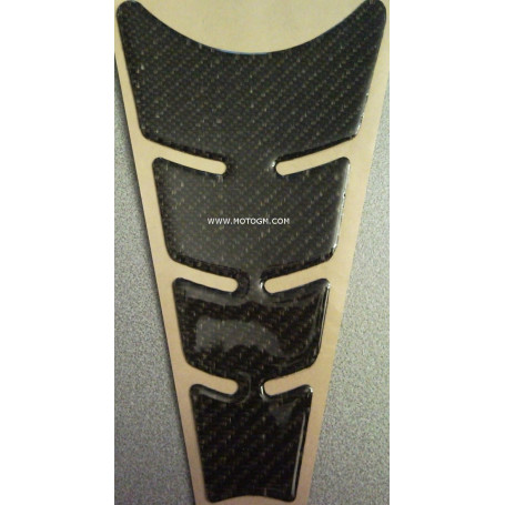 Protection réservoir autocollant de carbone pur long