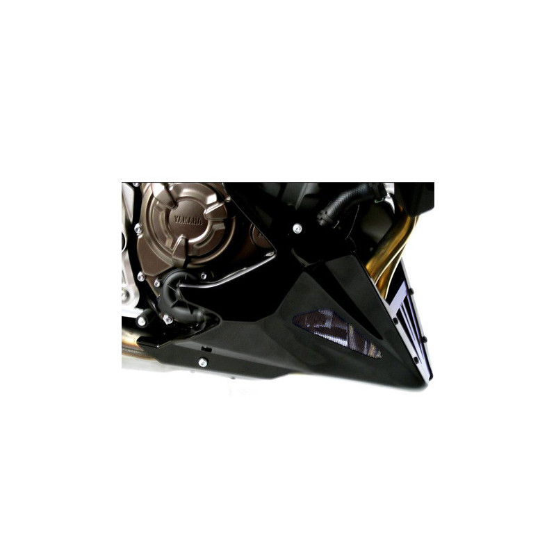 Motorschutzpuffer Powerbronze in ABS schwarz für Yamaha MT-07
