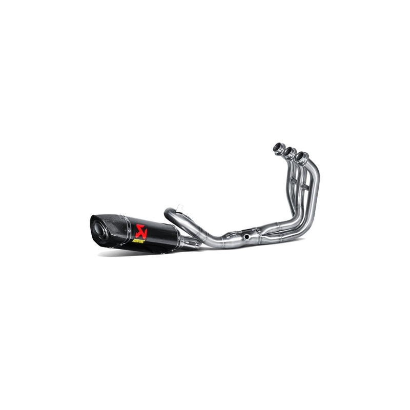 Komplette Auspuffanlage Racing Akrapovic mit terminale Carbon … | MotoGM